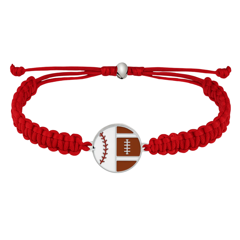 Baseball & Football 2 Sport Bracelet