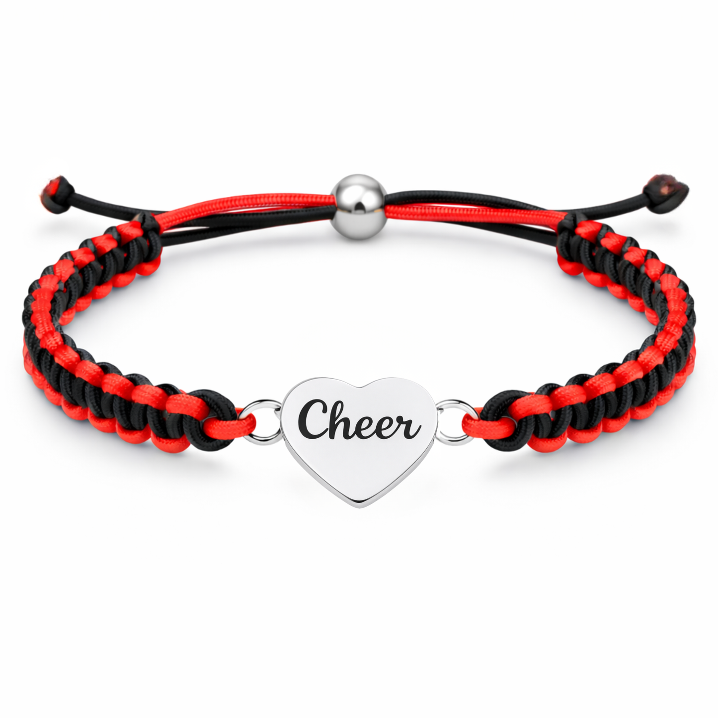 Cheer Multi Colored Rope Bracelet - Pick Colors