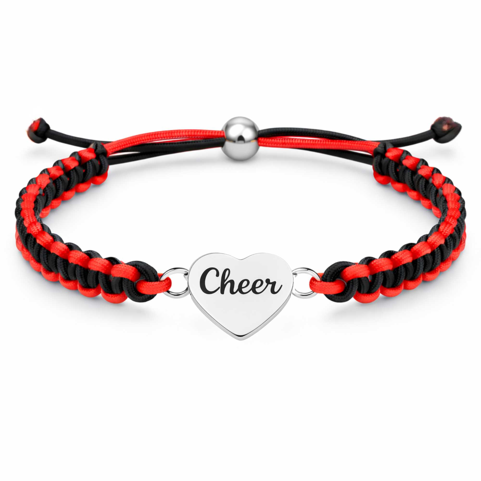 Cheer Multi Colored Rope Bracelet - Pick Colors