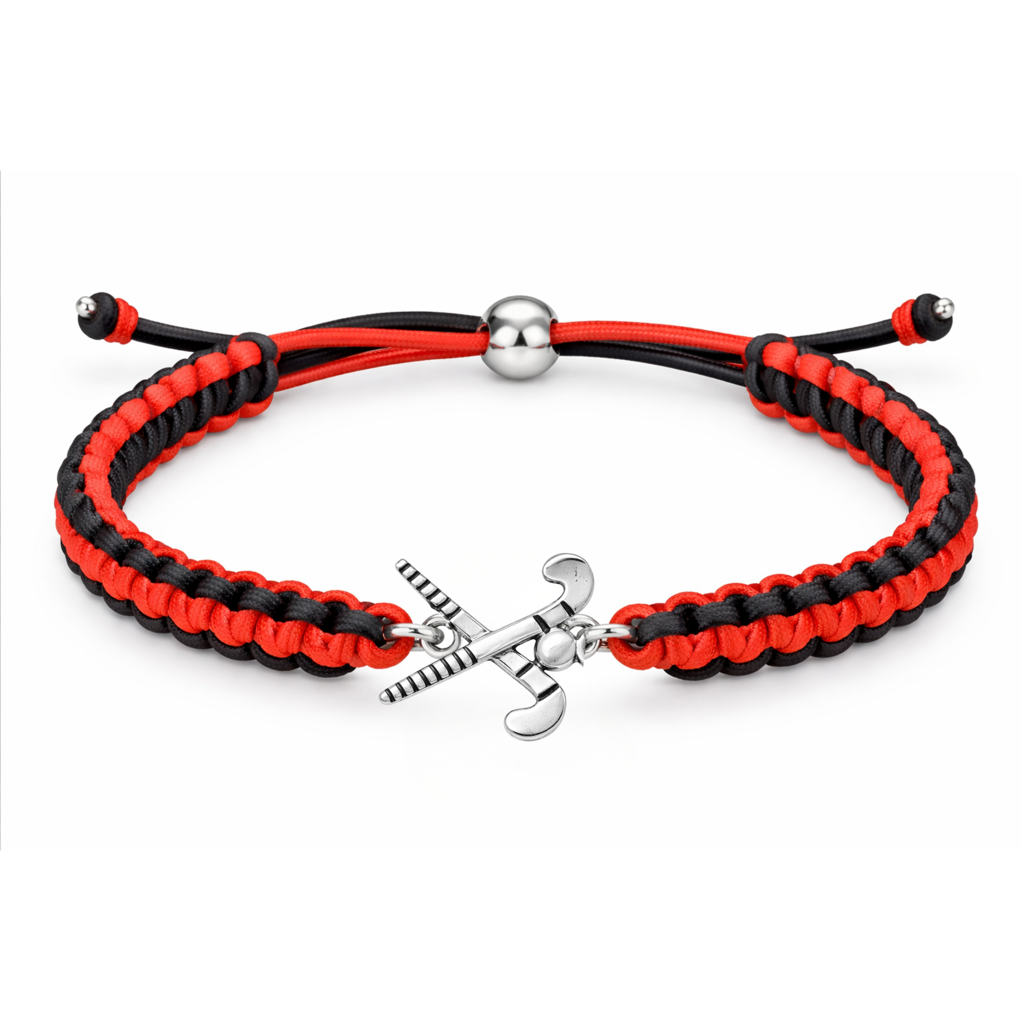 Field Hockey Multi Colored Rope Bracelet - Pick Colors