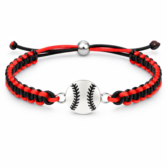 Multi Colored Baseball Rope Bracelet - Pick Colors