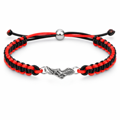 Multi Colored Track and Field Sneaker Rope Bracelet