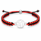 Silver White / Red/Black