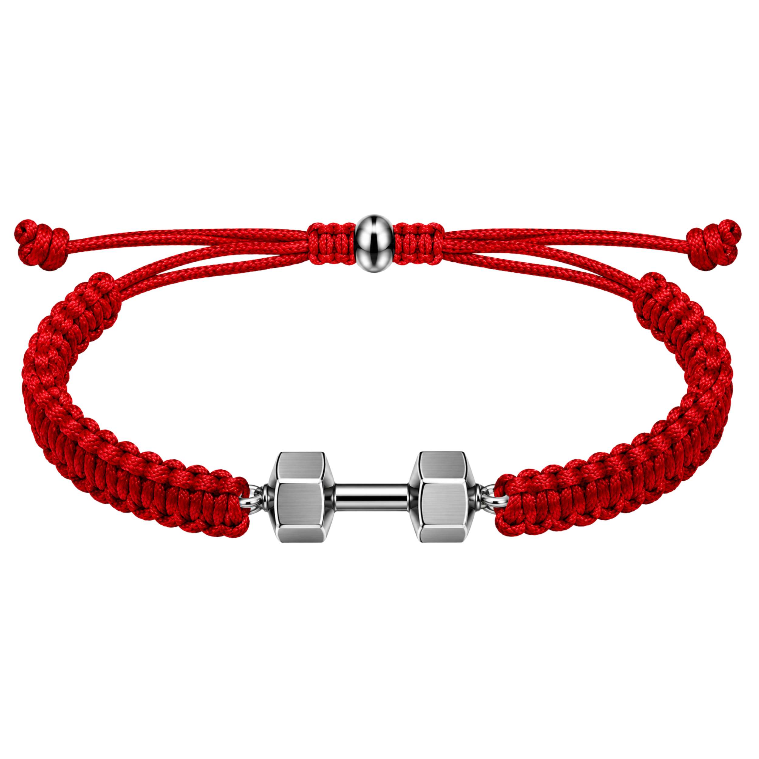 Dumbbell Adjustable Rope Bracelet