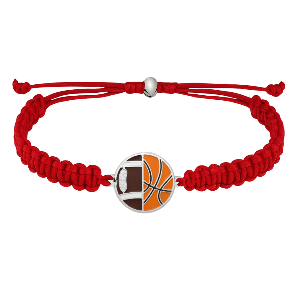 Football & Basketball Rope Bracelet