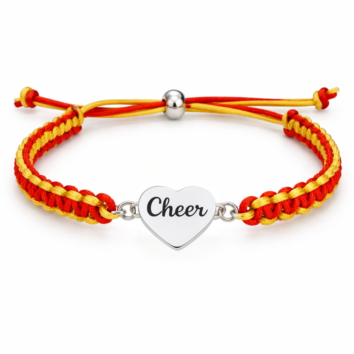 Cheer Multi Colored Rope Bracelet - Pick Colors