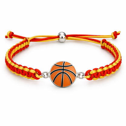 Multi Colored Basketball Rope Bracelet - Pick Color