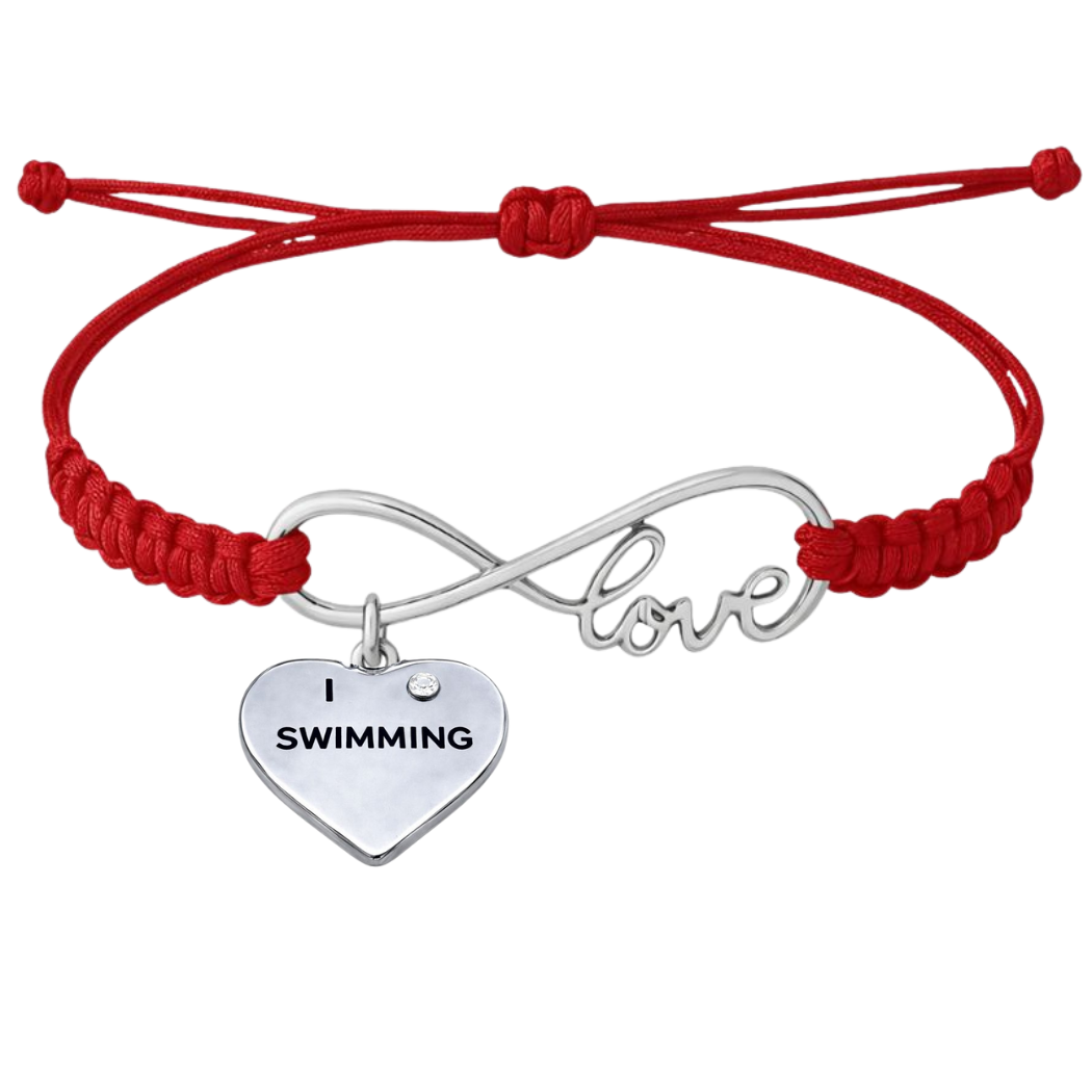 Swimming Adjustable Rope Bracelet - Pick Charm