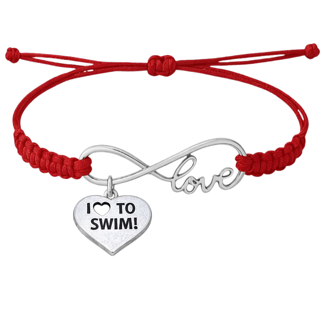 Swimming Adjustable Rope Bracelet - Pick Charm