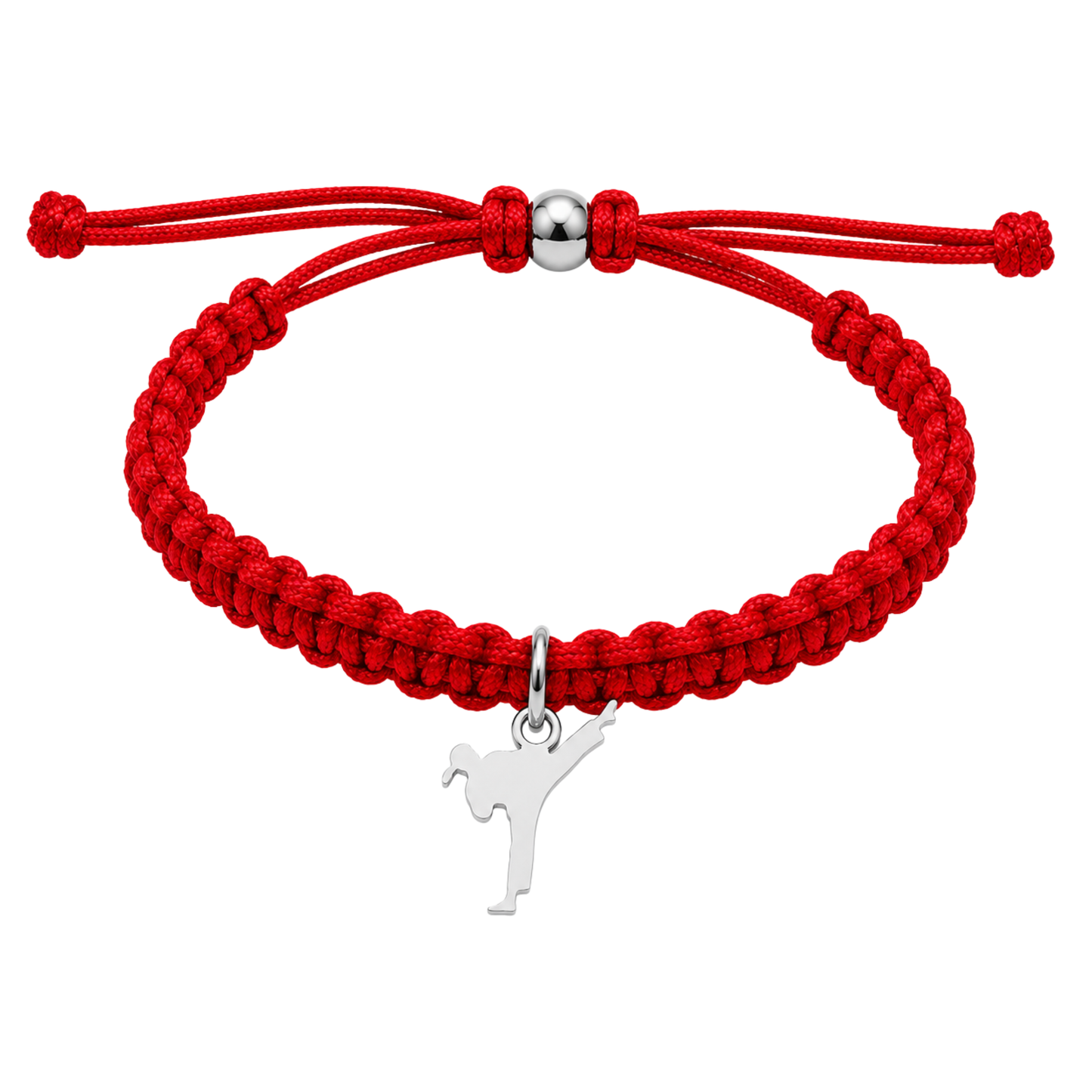 Karate Girl Adjustable Rope Bracelet