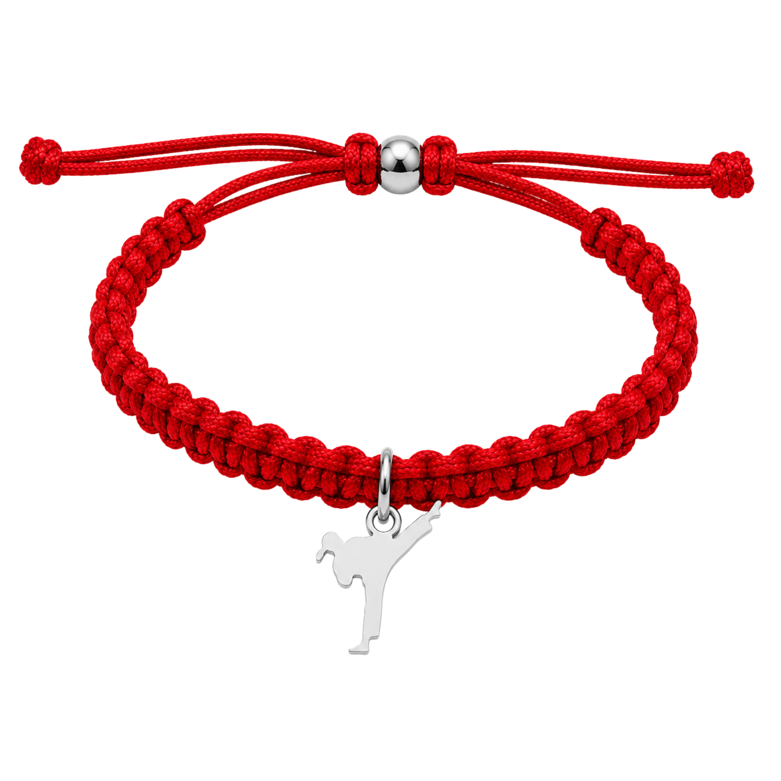 Karate Girl Adjustable Rope Bracelet
