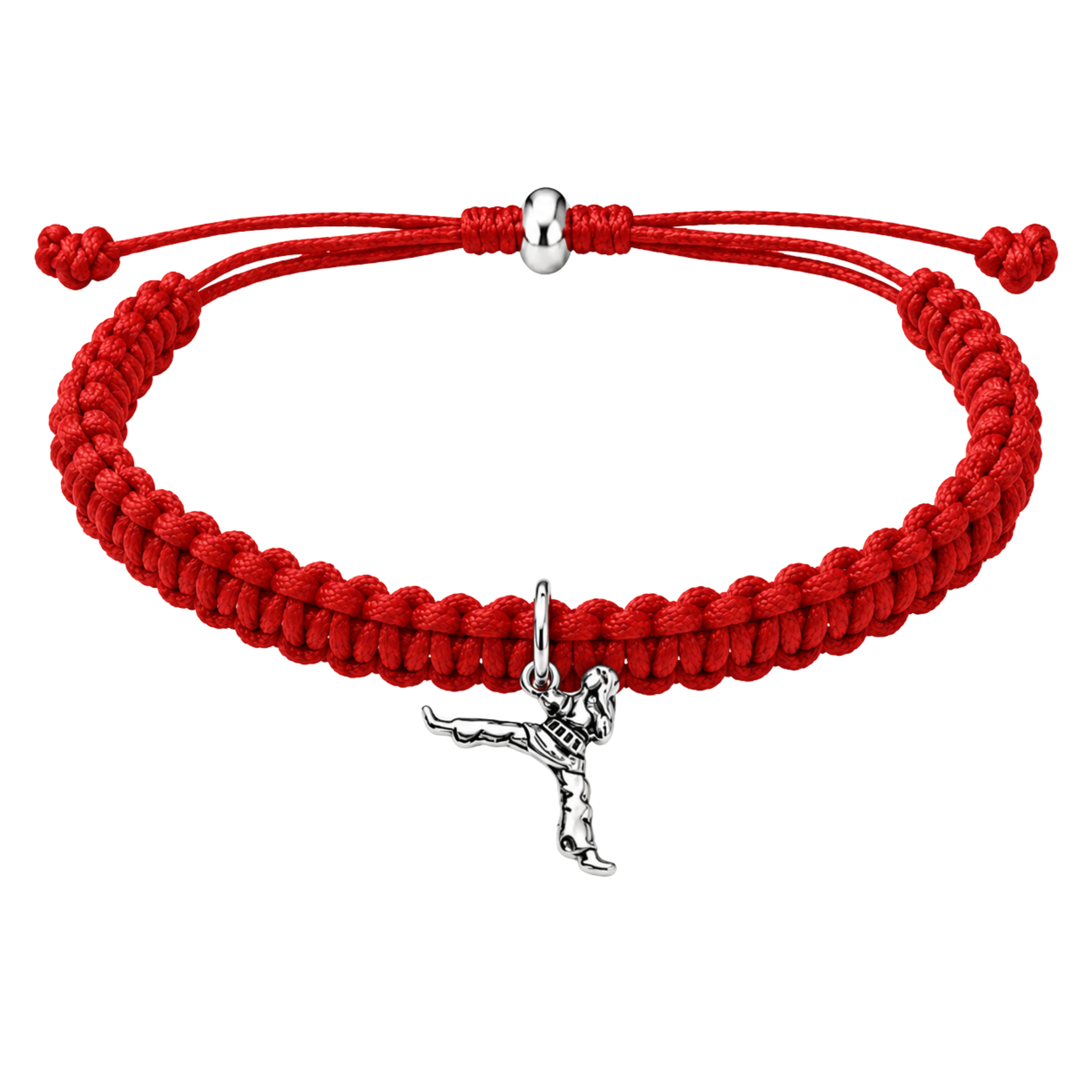 Karate Girl Adjustable Rope Bracelet