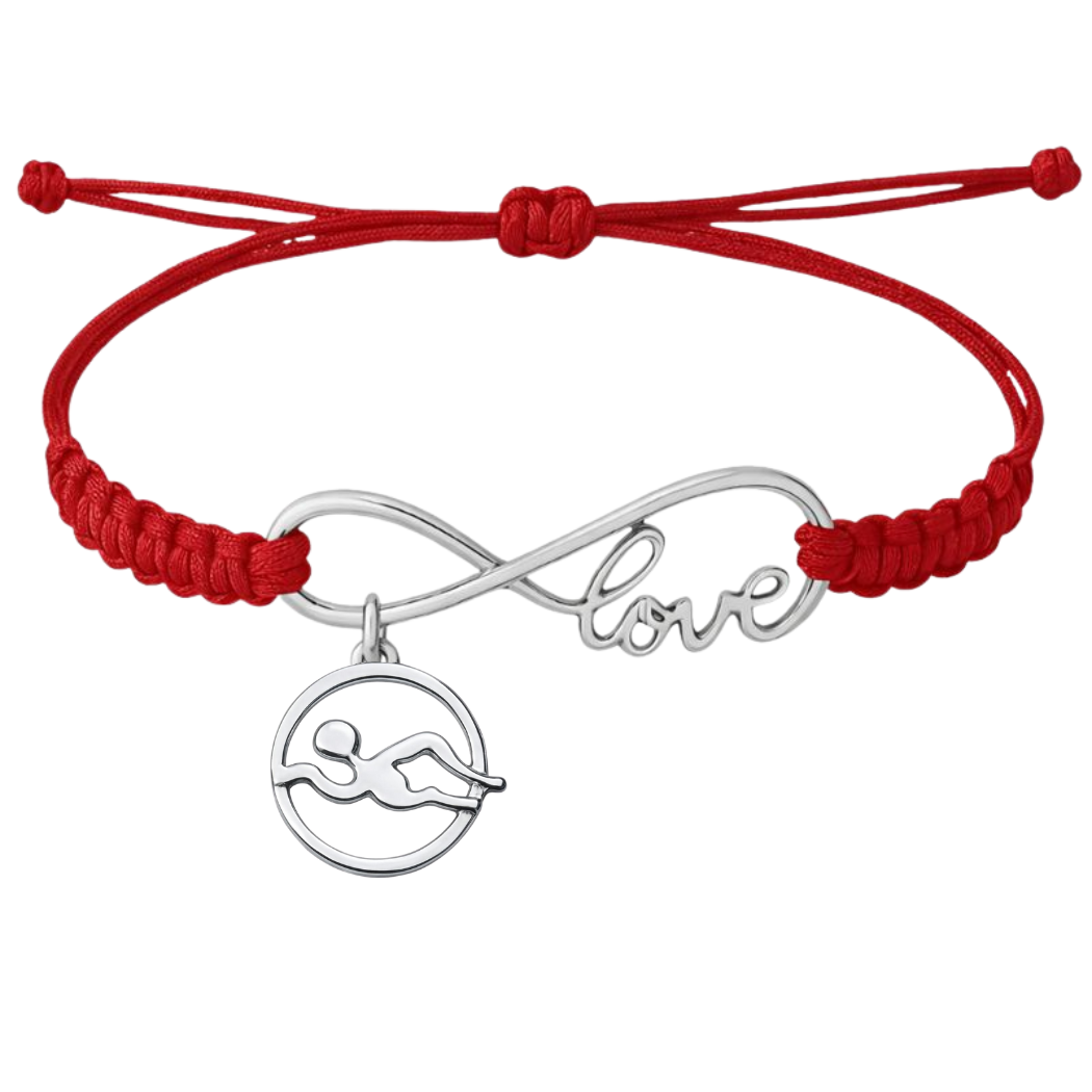 Swimming Adjustable Rope Bracelet - Pick Charm