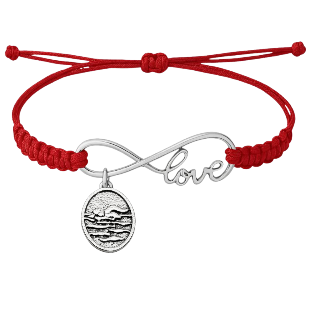 Swimming Adjustable Rope Bracelet - Pick Charm
