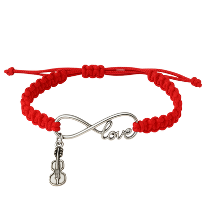 Violin Infinity Bracelet
