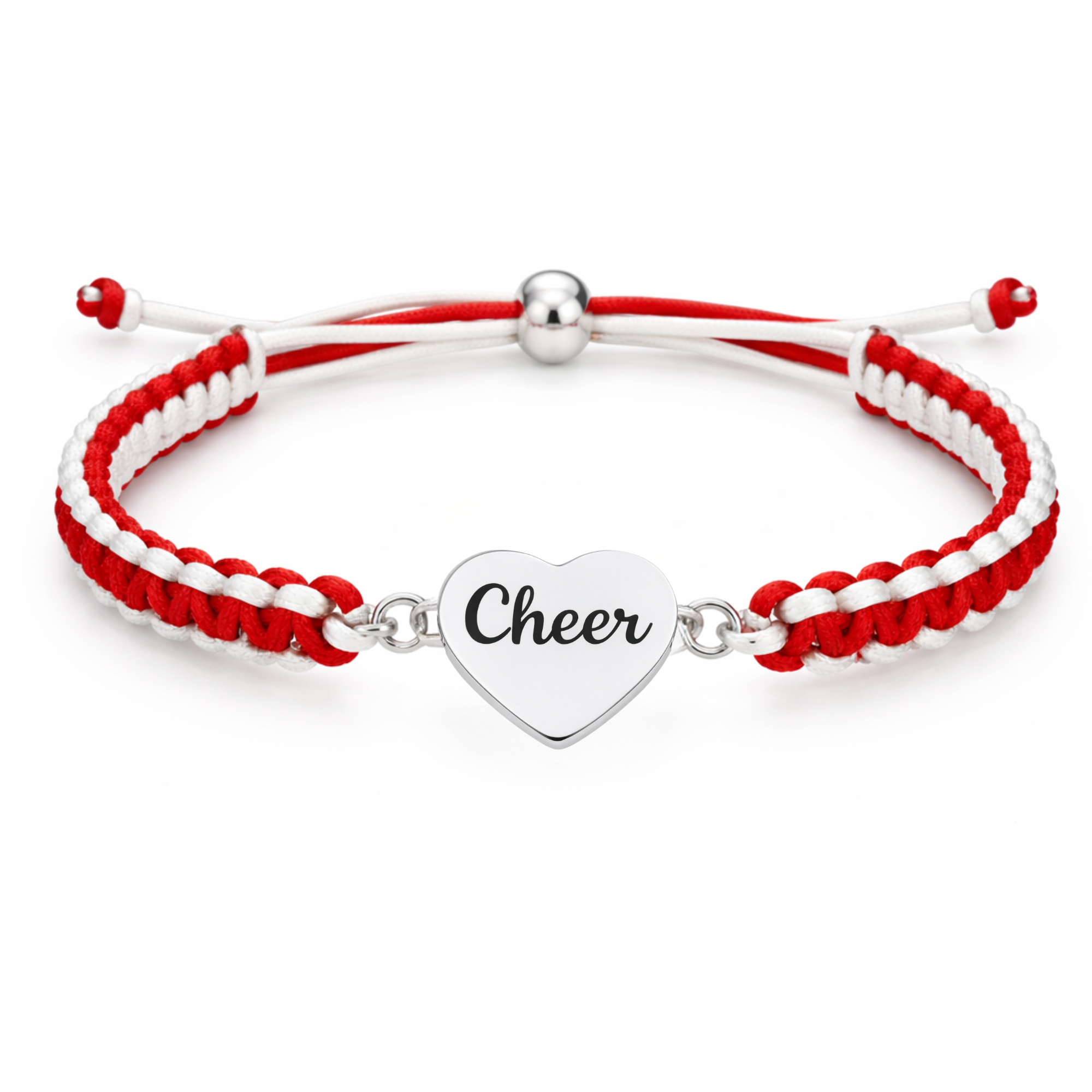 Cheer Multi Colored Rope Bracelet - Pick Colors