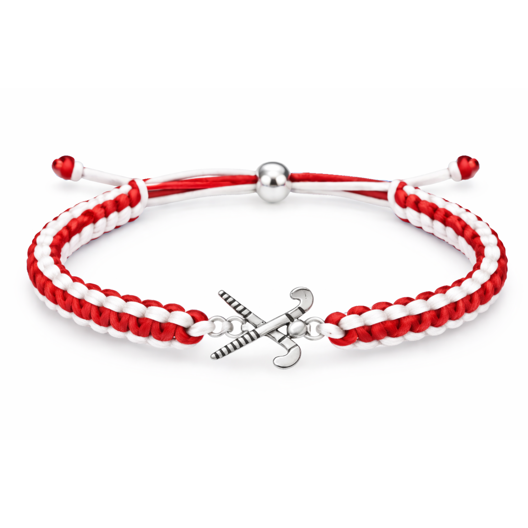 Field Hockey Multi Colored Rope Bracelet - Pick Colors