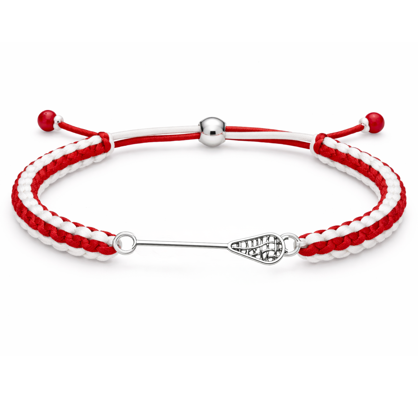 Lacrosse Multi Color Adjustable Rope Bracelet
