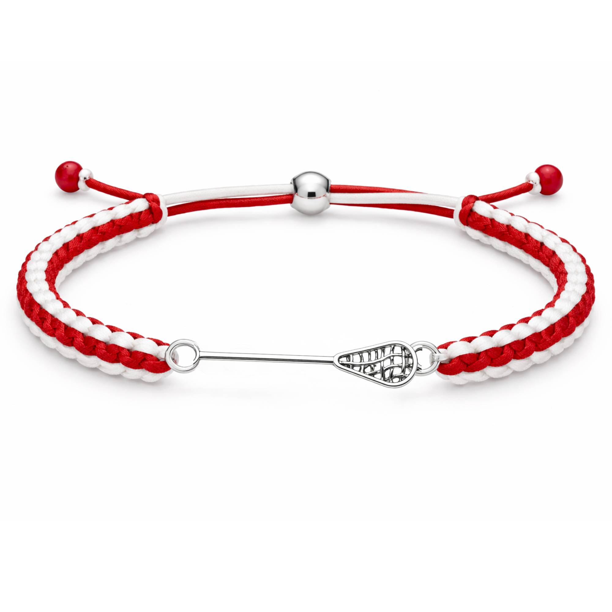 Lacrosse Multi Color Adjustable Rope Bracelet