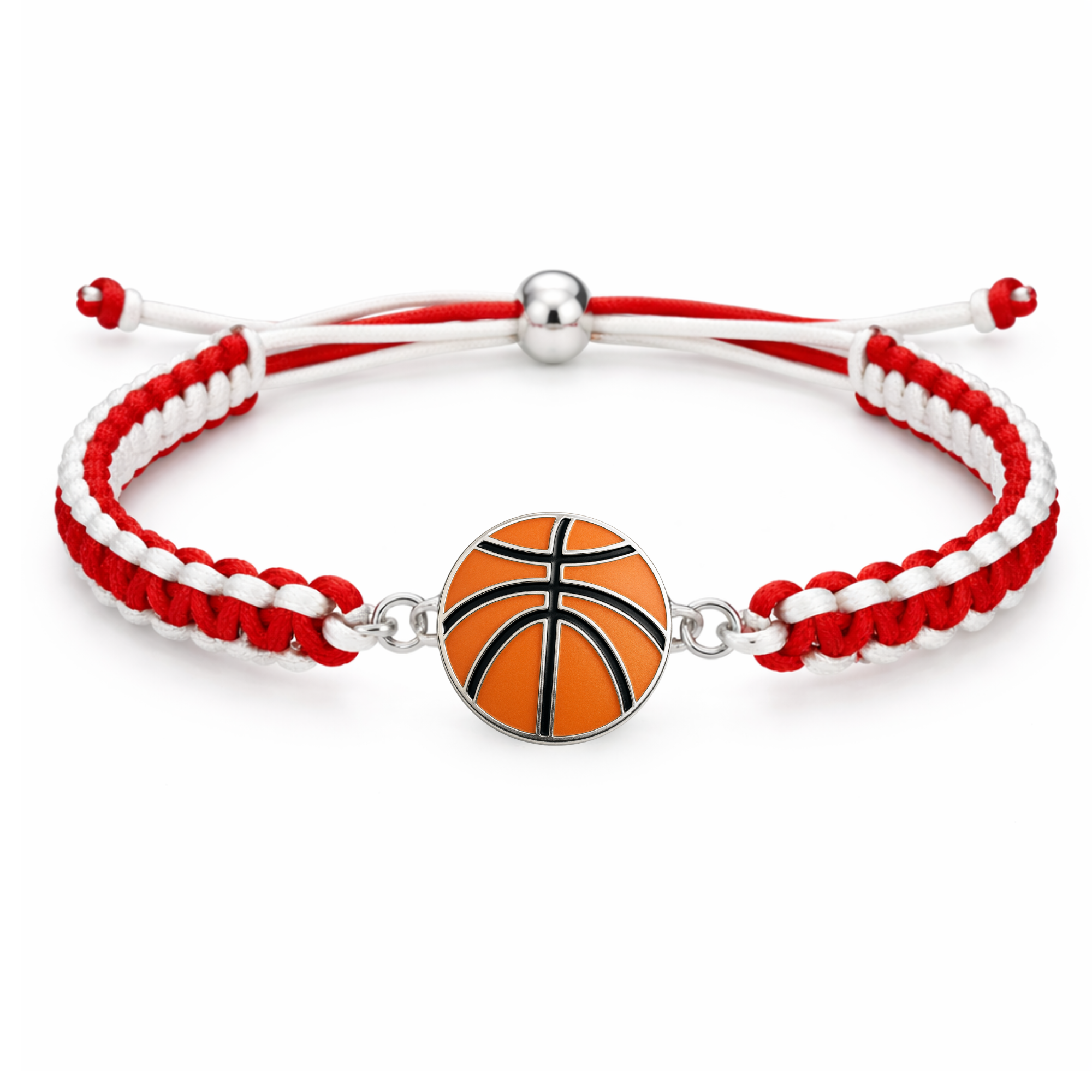 Multi Colored Basketball Rope Bracelet - Pick Color