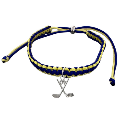 Golf Multi Colored Rope Bracelet