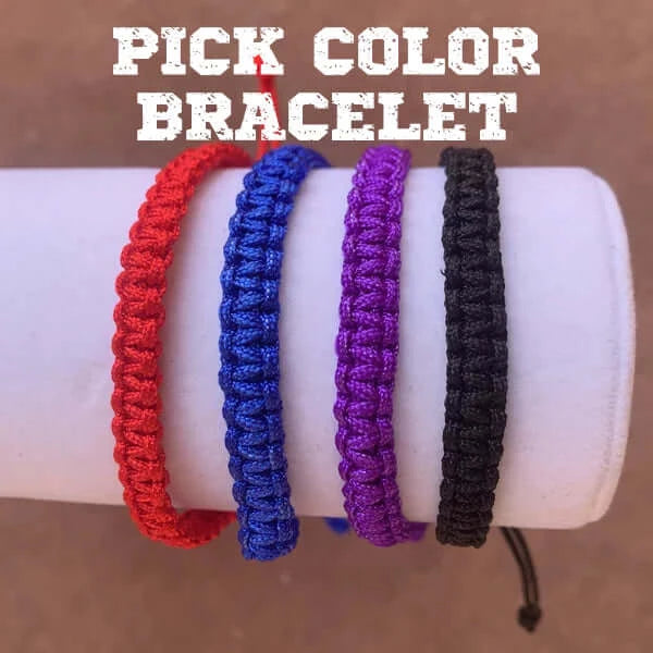 Gymnastics Rope Bracelet - Pick Color