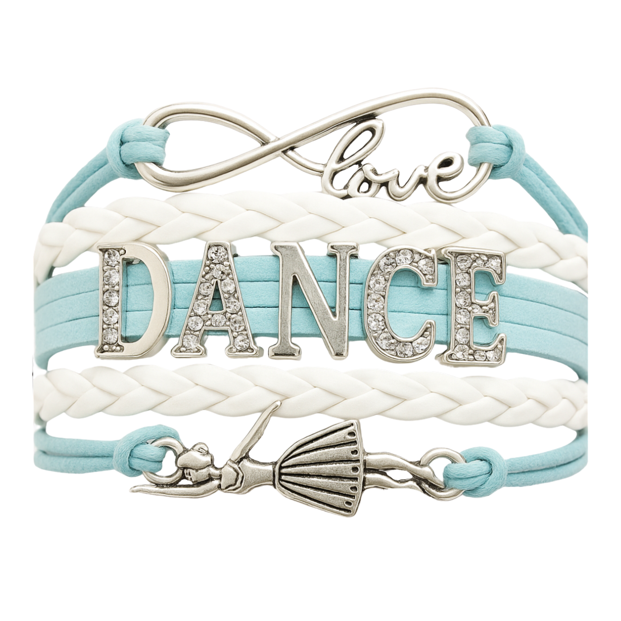 Girls Dance Rhinestone Bracelet