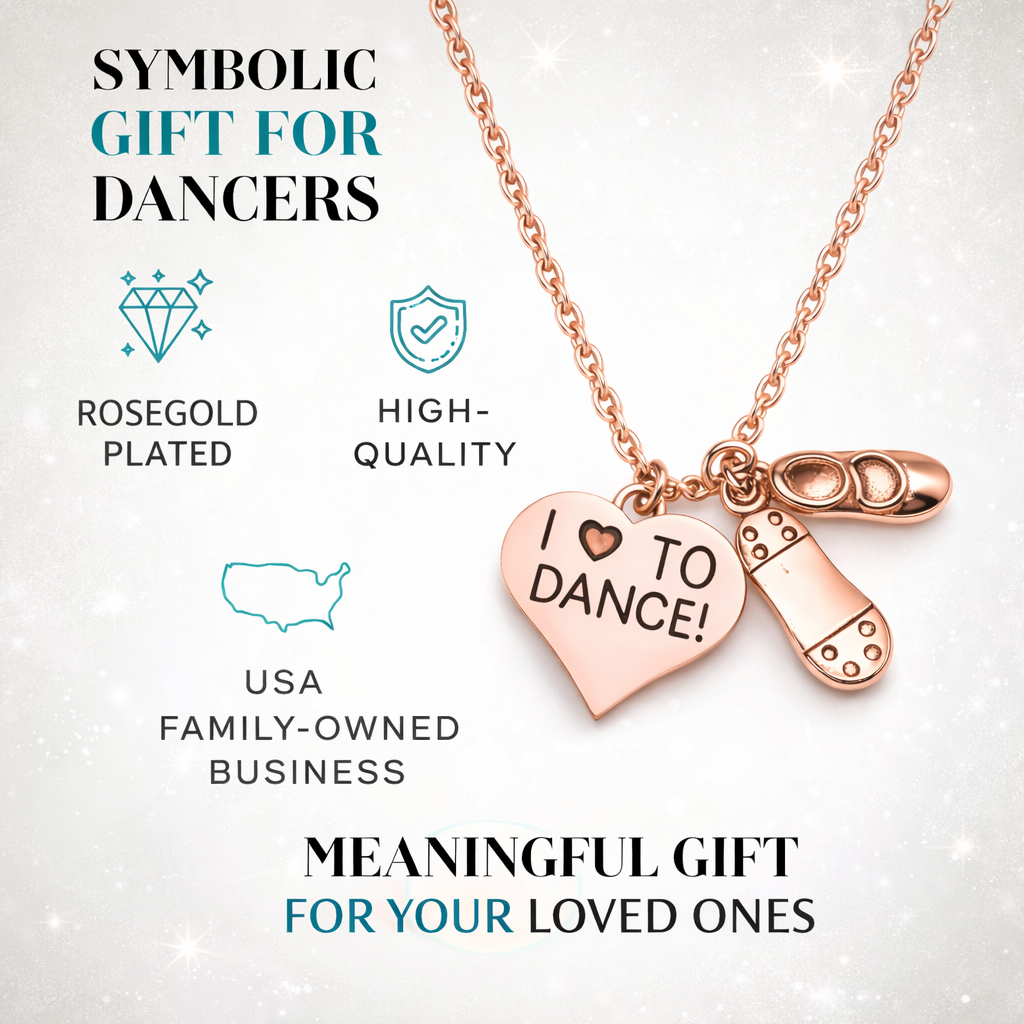 Tap Necklace- Love to Dance