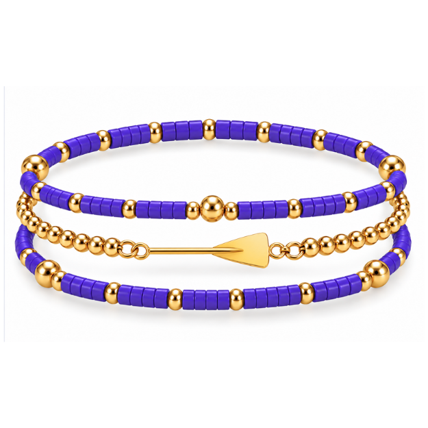 Rowing Crew Bracelet Stack