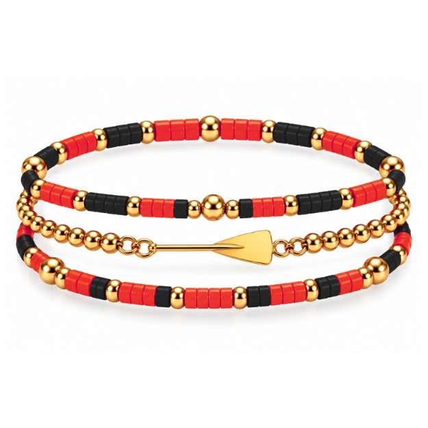 Rowing Crew Bracelet Stack