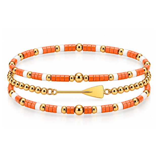 Rowing Crew Bracelet Stack