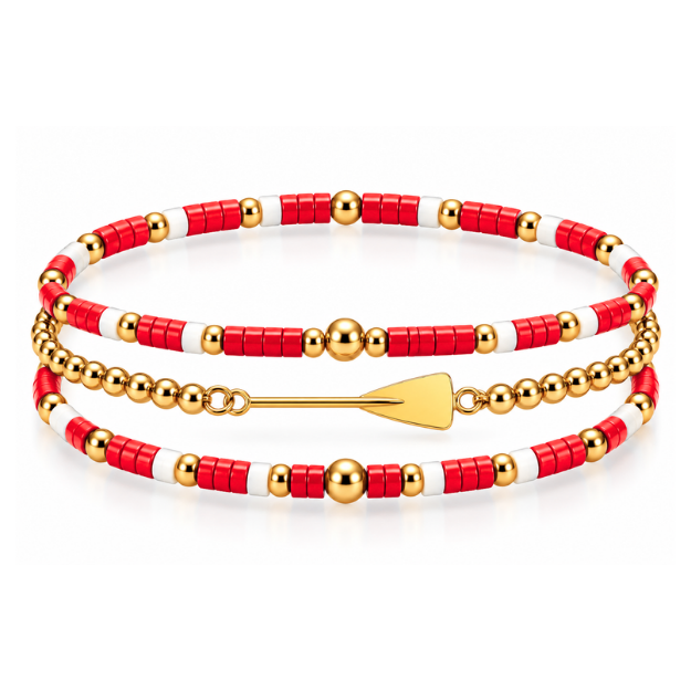 Rowing Crew Bracelet Stack
