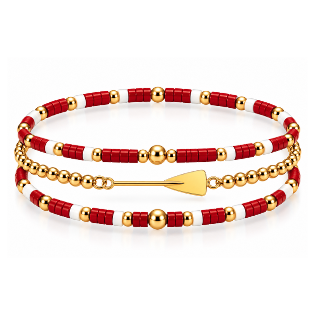 Rowing Crew Bracelet Stack