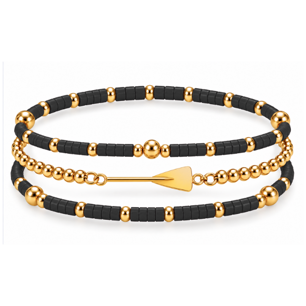 Rowing Crew Bracelet Stack