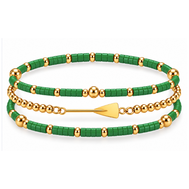 Rowing Crew Bracelet Stack