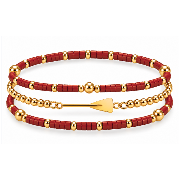 Rowing Crew Bracelet Stack