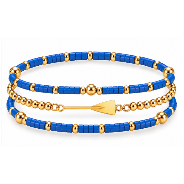 Rowing Crew Bracelet Stack