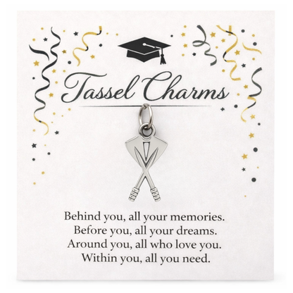 Rowing Graduation Tassel Charm