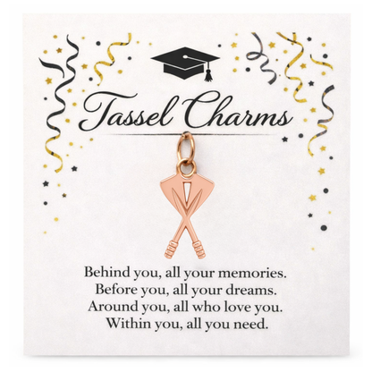 Rowing Graduation Tassel Charm