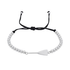 Rowing Adjustable Charm Bracelet