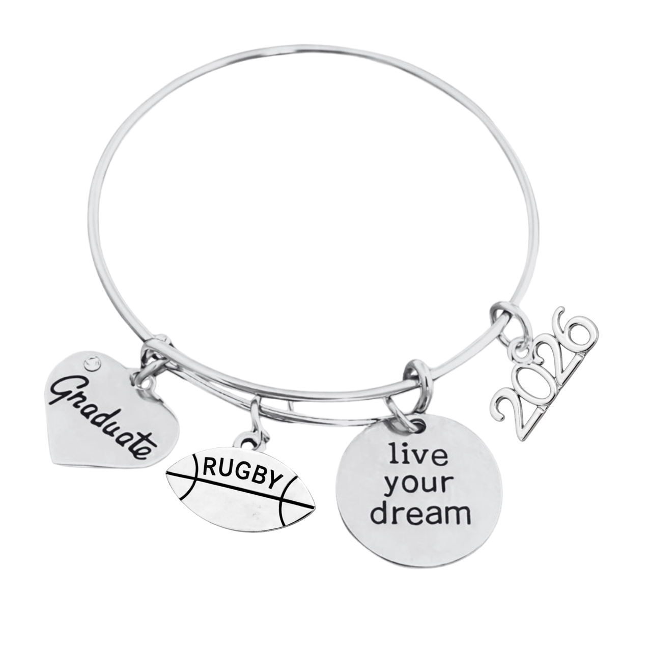 2026 Sports Graduation Bracelet - Live Your Dream- Pick Activity