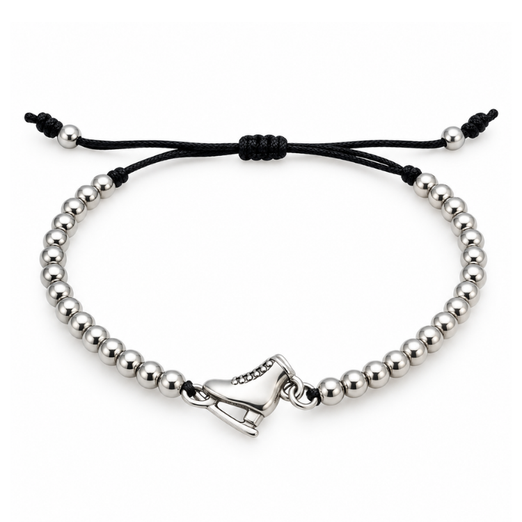 Skating Adjustable Charm Bracelet