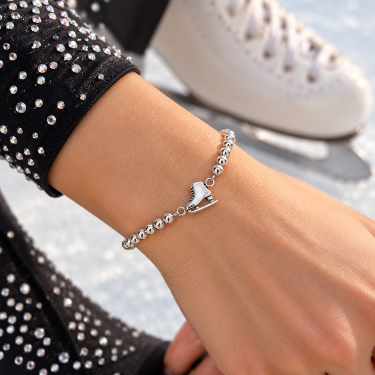 Skating Adjustable Charm Bracelet