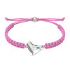 Light pink skate charm bracelet, perfect gift for young figure skaters
