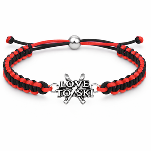 Ski Multi Colored Connector Rope Bracelet