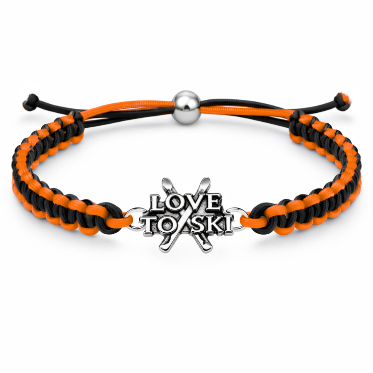Ski Multi Colored Connector Rope Bracelet