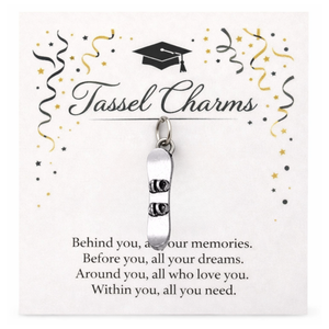 Ski & Snowboard Graduation Tassel Charm