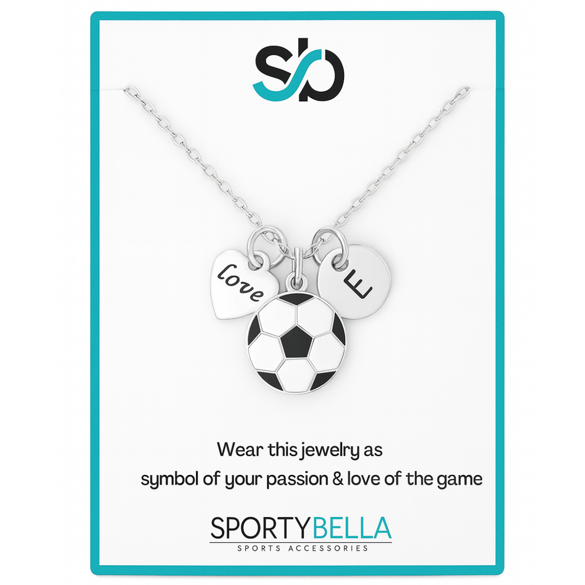 Soccer Love Necklace