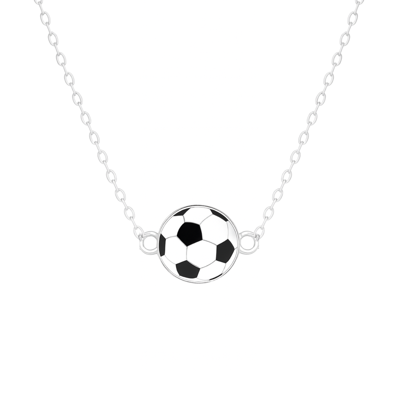 Soccer Connector Pendant Necklace