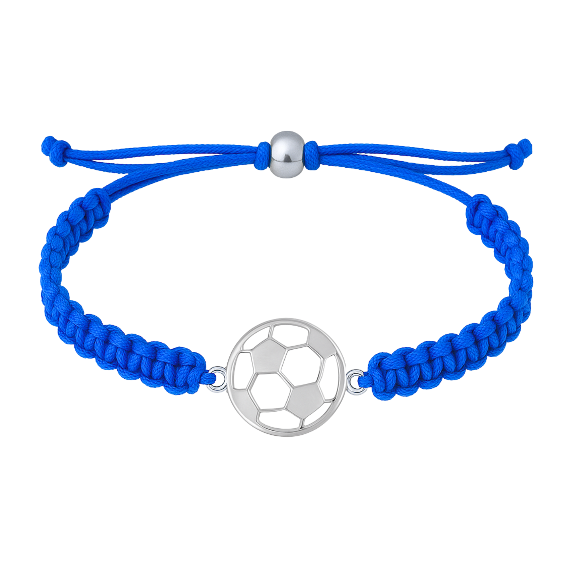 Soccer Stainless Steel Rope Bracelet - Pick Color